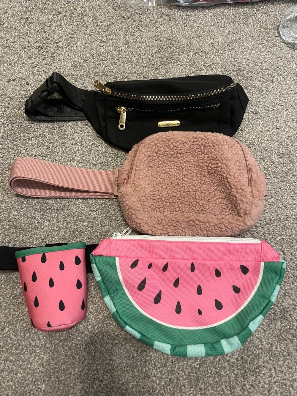 3 Mini Belt Bag / Fanny packs - Unbranded